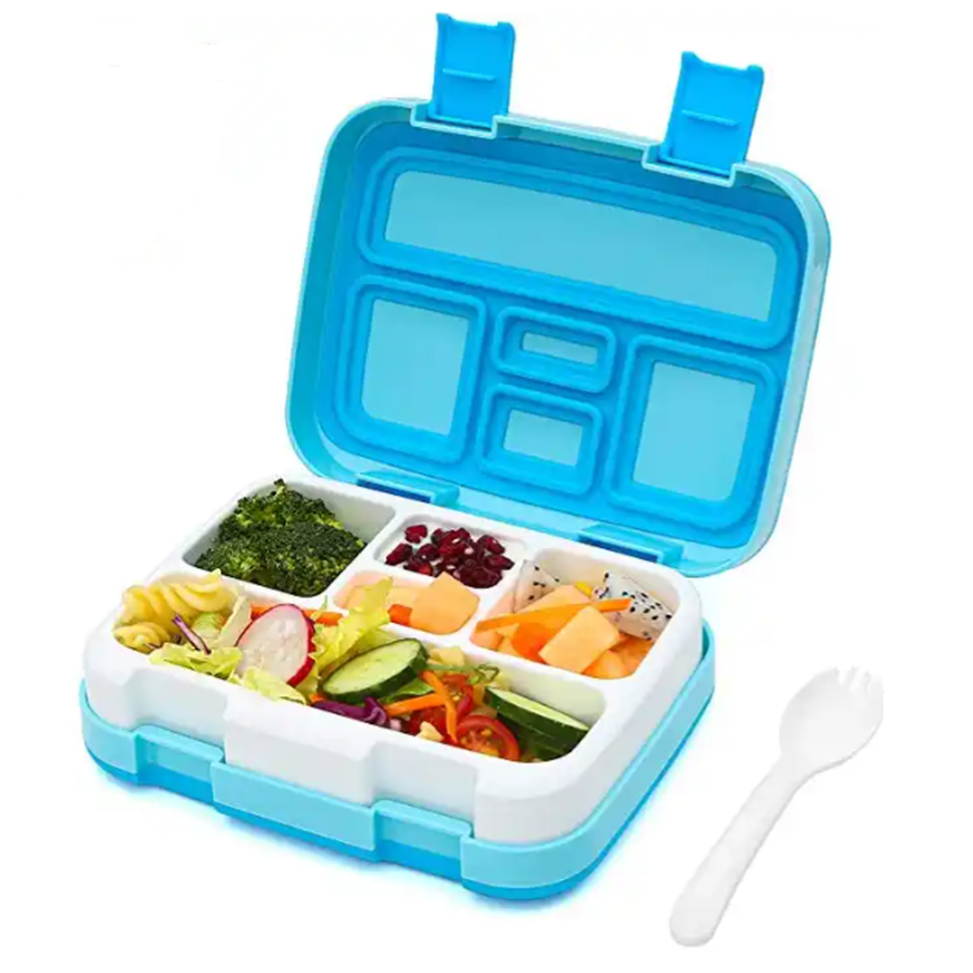 Lunch Box - Lonchera Antiderrames Portátil Para Niños Gris Estilo Bento