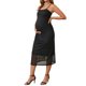 thumbnail image 4 of INSPIRE CHIC Vestido de Maternidad de Malla Fruncida sin Mangas con Tirantes Espagueti Ajustado a la Cadera para Invitada de Boda Negro Talla L, 4 of 6