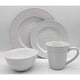 thumbnail image 1 of Set De Loza 16 Piezas Ceramica Blanca Crema, 1 of 1