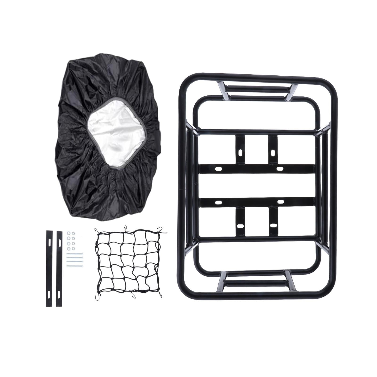 Magideal - Cesta Trasera Para Bicicleta Portabicicletas Portátil, Duradero, De Metal, Para Equipaje, Portabicicletas, Cesta Trasera Para Bicicletas Eléctricas, E , Estilo B