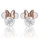 thumbnail image 4 of Pendientes de tuerca de Disney con piedra natal de Minnie Mouse en abril para mujer, 4 of 6