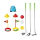 thumbnail image 4 of Kids Golf Club Conjunto con bolsa de almacenamiento Interacción para padres Interacción para niños Patio de golf de golf para niñas al aire libre pati Plata, 4 of 5