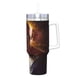 thumbnail image 2 of Black Adam Vaso aislado de acero inoxidable con asa, diseño temático, regalo para familia, amigos y fans; incluye pajita y encaja en el portavasos estándar, 40 oz, 2 of 6