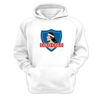 Genérico - Polerón Canguro Equipo Cc Blanco Talla Xs Unisex