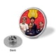 thumbnail image 3 of Escuadrón raro-Theme Round Button Badge: Premium Metal Construction, Ideal for High-End Events 2.8 cm, 3 of 6