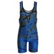 thumbnail image 2 of Leotardo Matman The Tilt para Hombre – Singlet de Lucha Negro/Royal, 2 of 4