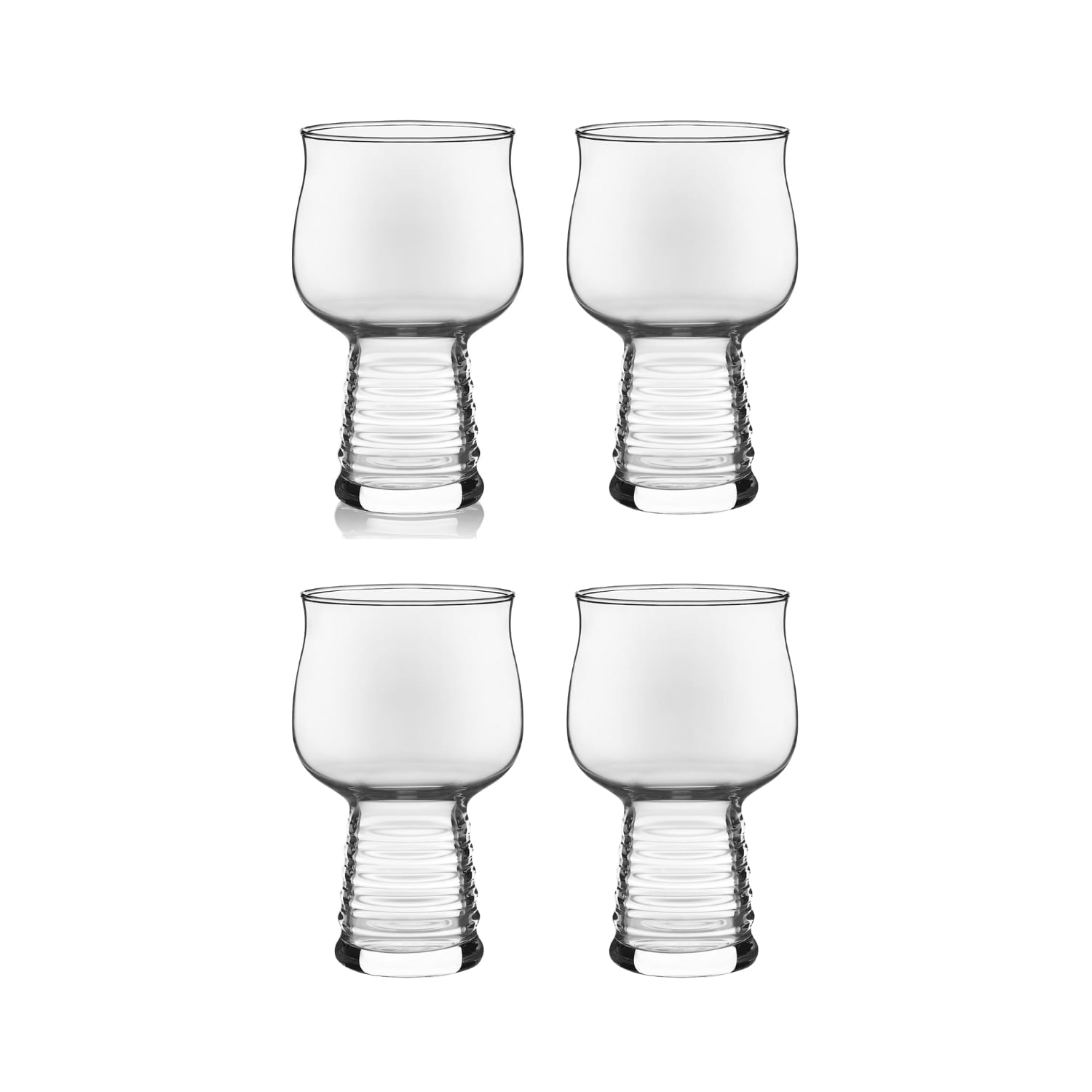 Importclick - Set 6 Vasos Cerveceros Vidrio Berlín 470 Ml