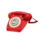 thumbnail image 4 of Teléfono Fijo Con Dial Giratorio Comedor Sala De Estar Teléfono Fijo Con Cable Rojo, 4 of 5