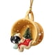 thumbnail image 2 of Adorno Colgante De Perro De Navidad Estilo B, 2 of 3