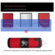 thumbnail image 5 of Saco De Boxeo Grande Profesional Con Cadena De Anclaje Rojo, 5 of 7
