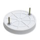 thumbnail image 4 of Kit de tapas para bridas Oatey 43419, color blanco, bloqueador de gas de alcantarillado, 4 of 6