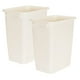 thumbnail image 1 of Papelera Rubbermaid Bizcocho Plástico 21 Litros Paquete de 2, 1 of 3