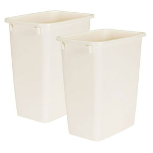 Papelera Rubbermaid Bizcocho Plástico 21 Litros Paquete De 2