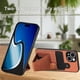 thumbnail image 2 of Funda Resistente para iPhone 15 con Tarjetero y Soporte, Diseño Magnético Marrón, 2 of 5