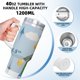thumbnail image 5 of Vaso Térmico Bert de Acero Inoxidable con Asa 1180 ml, 5 of 6
