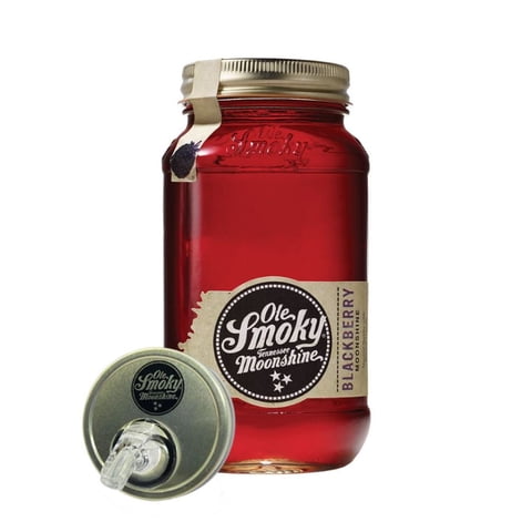 Whisky Ole Smoky Moonshine Blackberry Con Dosificador