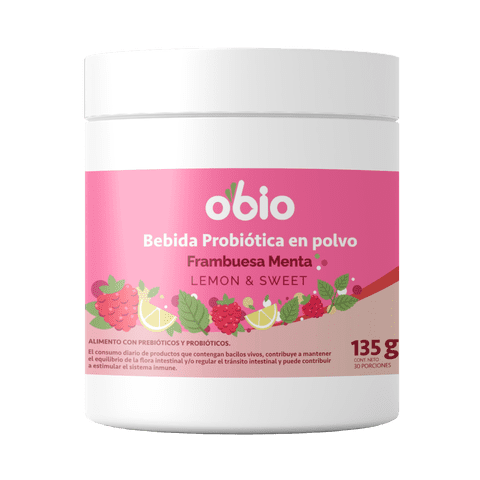 Obio Bebidas Probióticas - Probiotico Frambuesa Menta