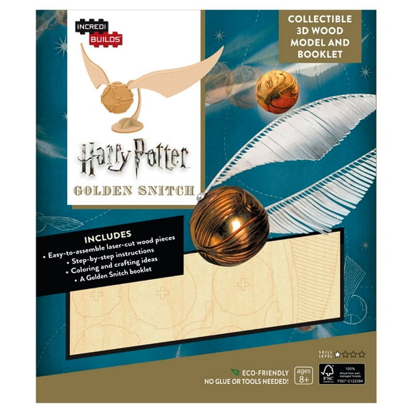 INSIGHT HARRY POTTER GOLDEN SNITCH LIBRO Y MODEL