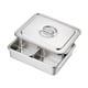 thumbnail image 1 of Chafing Buffet Chafer Set Hot Pot Chafer Para Banquetes Condimentos De Cocina 4 Compartimentos, 1 of 5