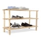 thumbnail image 1 of Zapatero organizador de madera con 3 niveles, 1 of 3