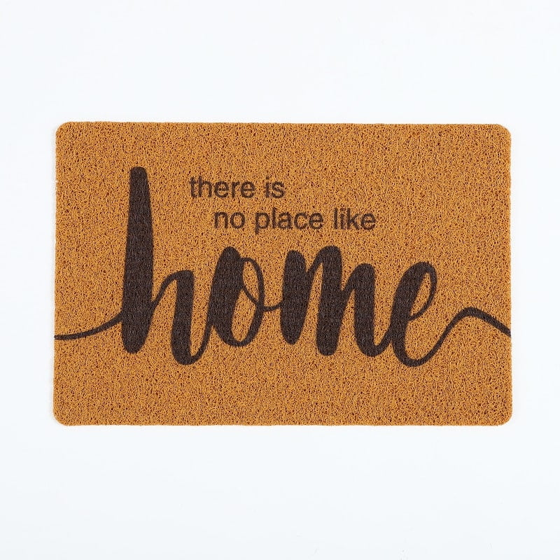 Crusec - Alfombra Fibra De Coco 75x40cm Antideslizante Para Hogar