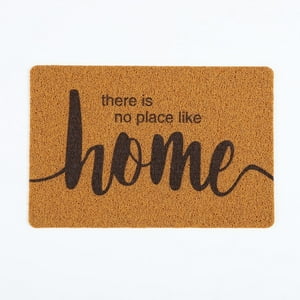 Crusec - Alfombra Fibra De Coco 75X40Cm Antideslizante Para Hogar