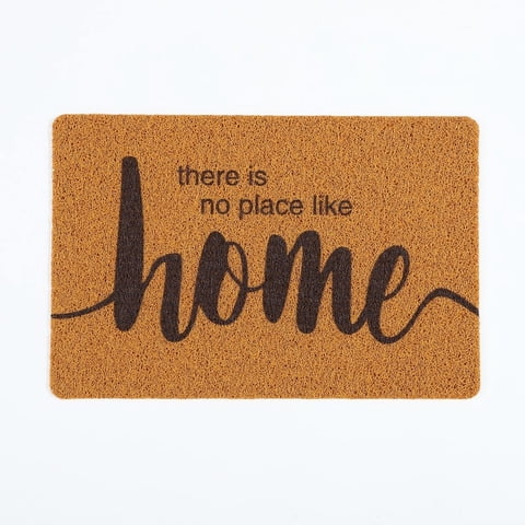 Crusec - Alfombra Fibra De Coco 75X40Cm Antideslizante Para Hogar