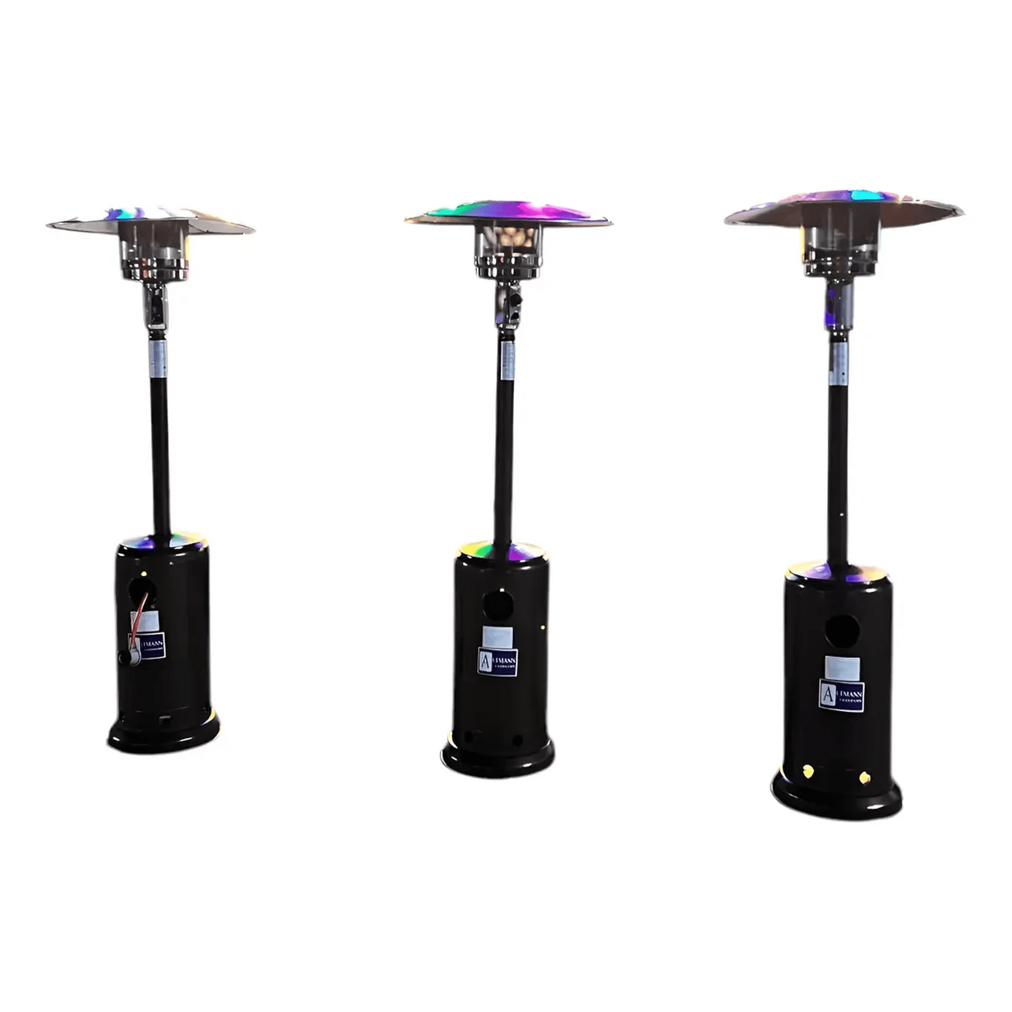 Ethan Global Import - Calefactor A Gas Exterior Para Patio Y Terraza Antivuelco Marrón