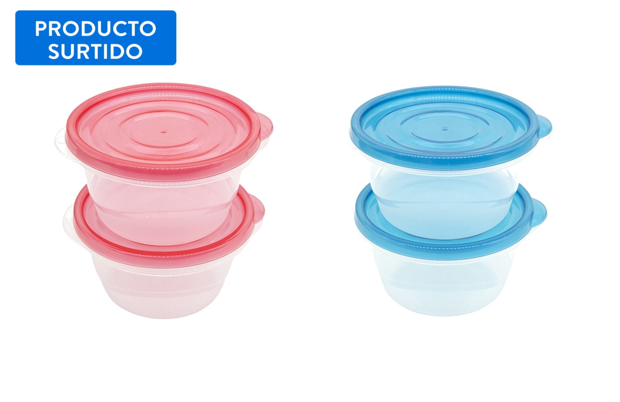 Set De Contenedor 2 Piezas Plástico, Producto Surtido, 1 Un Haus