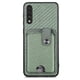 thumbnail image 2 of Funda Billetera Tejida para Samsung Galaxy A50 con Soporte y Tarjetero Verde, 2 of 4