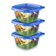 thumbnail image 2 of Recipientes de almacenamiento de alimentos Ziploc Meal Prep, 40 ml, 3 unidades, 2 of 2