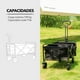 thumbnail image 4 of Carrito Camping Plegable Negro, 4 of 4