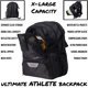 thumbnail image 3 of Mochila Deportiva Athletico Negra con Compartimento para Balón y Botas, 3 of 8