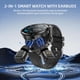 thumbnail image 2 of Reloj Inteligente J‑CD para Mujer con Auriculares Bluetooth, Pantalla HD de 1.46 pulgadas, Llamadas, Seguimiento de Sueño y Deporte, Reloj Fitness de Estilo Lujo (Negro), 2 of 7