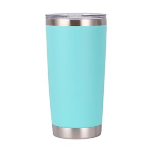 Bothyi - Taza De Viaje Con Vaso Aislado Al Vacío De 20 Oz Para Oficina, Cocina, Bebida Caliente, Verde Claro