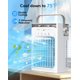 thumbnail image 2 of Aire acondicionado portátil SOLEEY Evaporative Mini AC 1100ml, 2 of 7