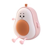 Ioensy - Lámpara De Noche Led Con Forma De Aguacate Y Dibujos Animados Para Cumpleaños, Navidad, Niños Pequeños, Color Rosa