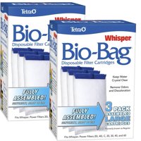 Cartuchos De Filtro Tetra Whisper Ats26170 Biobag Large, 6 Unidades