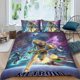 thumbnail image 2 of Metroid Miedo Conjunto de sábanas temático, trío de piezas, cómodo y amigable con la piel, diseño único, regalo de decoración para el hogar para familiares, amigos y fans,135cm *200cm, 2 of 6