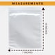 thumbnail image 4 of Paquete de 100 fundas para etiquetas de envío, 7 x 10 cm, transparentes, impermeables, 4 of 7