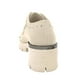 thumbnail image 4 of Botin para mujer color beige, doble correa, bajo el tobillo, 4 of 5