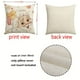 thumbnail image 3 of 1pc, Pink Santa Claus Christmas Tree Sleigh Pink Fawn Ornament Throw Pillow Cover 17.7*17.7 Inch Winter Holiday Cushion Cover Decoration For Home Sofa Cushion, 3 of 4