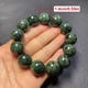 thumbnail image 1 of Gorgeous Olive Green Meteorite Graphite Green Jade Bracelet - Perfect for the Stylish Man!, 1 of 5