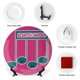 thumbnail image 3 of Scratch Garden Plato decorativo de porcelana fina (bone china), plato decorativo de cerámica para hogar, oficina, soporte de pared, platos decorativos para dormitorio - 6 pulgadas (15 cm), 3 of 6