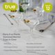 thumbnail image 2 of Vasos de Martini Desechables TRUE 237 ml Transparentes Paquete de 12, 2 of 9