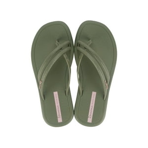 Sandalia Mujer Verde Rasteira Ipanema