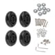 thumbnail image 1 of Arandelas De Ruedas De Maleta De Repuesto, Juego De Reparación De Ruedas Giratorias De Metal PU, 76X23mm, 1 of 5