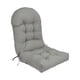 thumbnail image 4 of Cojín De Respaldo Alto Para Patio, Sólido, Para Muebles, Interior Y Exterior, Mecedora, Color Gris Claro, 4 of 5