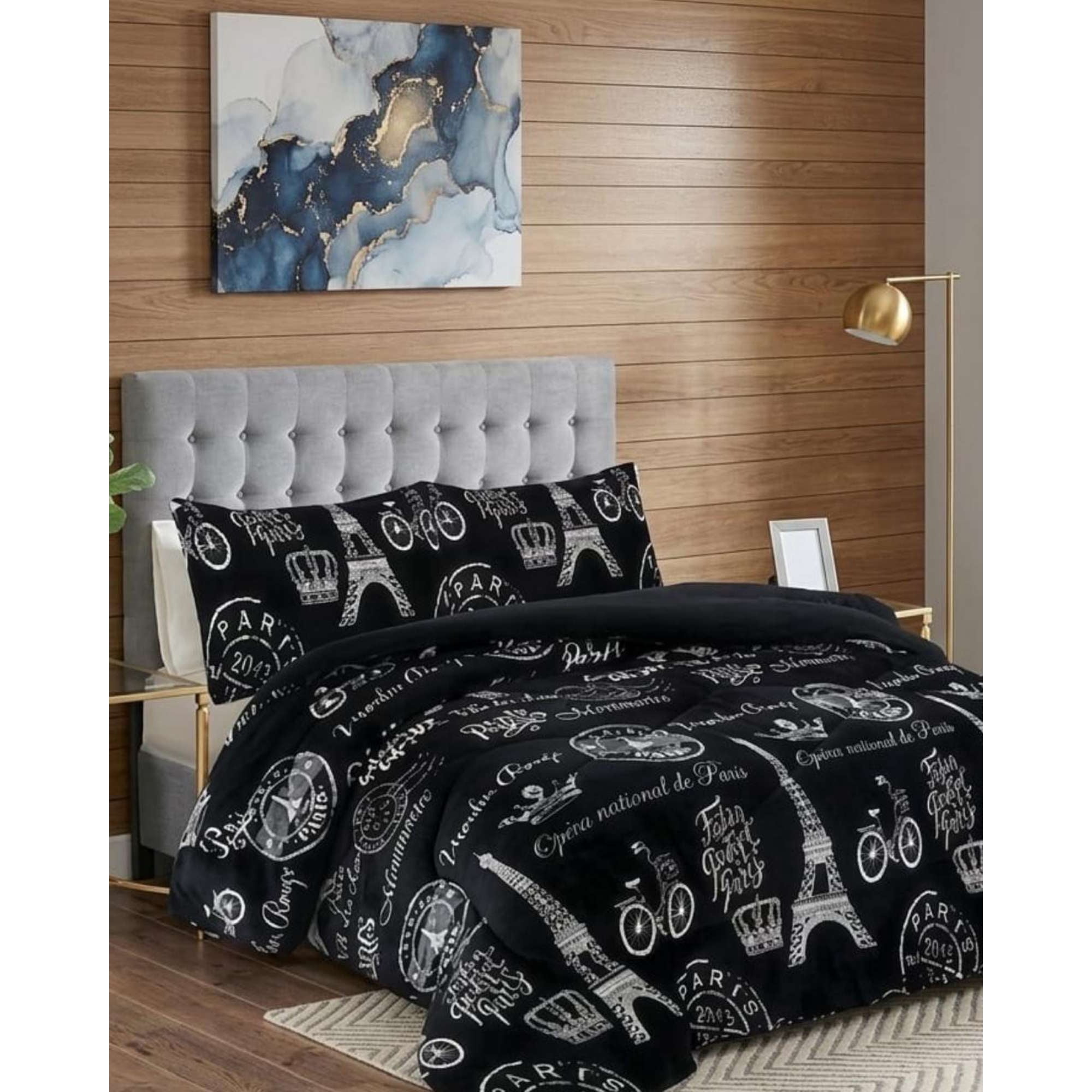 Mym Decohogar - Cubrecama Plush Con Chiporro Extra Suave Y Térmico Invierno King02