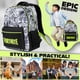 thumbnail image 3 of Mochila Fortnite para Niños, Adolescentes - Escuela, Viaje, Regalo Negra, 3 of 6
